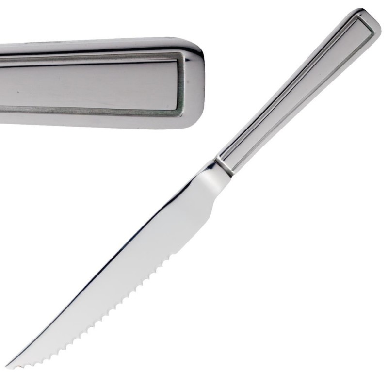 Couteau à viande Olympia Harley (Lot de 12) DL105 Olympia Couteau à viande Olympia Harley (Lot de 12) DL105 Olympia