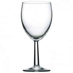 Verres à pied Utopia Saxon 340 ml marqués à 125 ml 175 ml et 250 ml (lot de 48) DL214 Utopia
