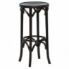 Tabouret de pub haut en bois courbé Fameg DL463 Fameg