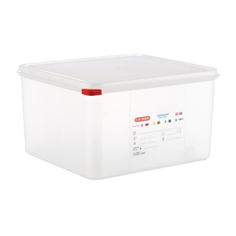 Boîte alimentaire Araven 19L (Lot de 4) DL983 Araven Boîte alimentaire Araven 19L (Lot de 4) DL983 Araven