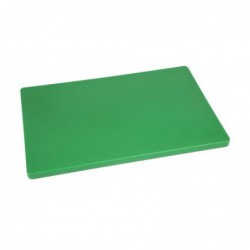 Planche à découper standard épaisse basse densité Hygiplas verte DM006 Hygiplas
