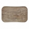 Plateau rectangulaire polyester aspect bois Cambro Century 32x53cm chêne clair DM122 Cambro