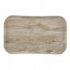 Plateau rectangulaire polyester aspect bois Cambro Century 32x53cm olivier clair  DM123 Cambro