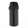 Pichet à pompe en inox double paroi Olympia noir DM186 Olympia