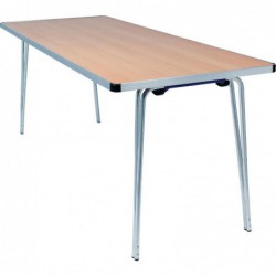 Table pliante effet hêtre Contour Gopak 1830mm DM600 Gopak