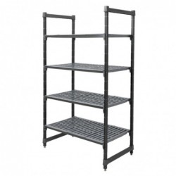 Unité de 4 étagères à claire-voie Cambro 1830 x 1070 x 610mm DM773 Cambro
