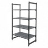 Unité de 4 étagères à claire-voie Cambro 1830 x 1070 x 610mm DM773 Cambro