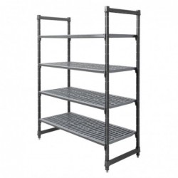 Unité de 4 étagères à claire-voie Cambro 1830 x 1375 x 610mm DM775 Cambro