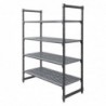 Unité de 4 étagères à claire-voie Cambro 1830 x 1375 x 610mm DM775 Cambro