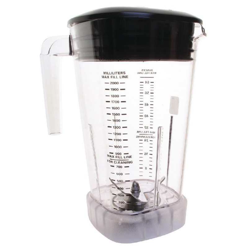 Pichet empilable avec couvercle MX Waring 2L DM876 Waring Pichet empilable avec couvercle MX Waring 2L DM876 Waring