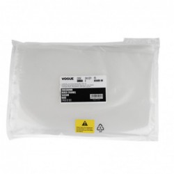 Sacs d emballage sous vide Vogue 200 x 300mm gaufrés (Lot de 50) DM881 Vogue