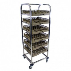 Chariot inox pour casier de lavage Craven DN595 Craven