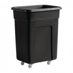 Petit chariot en polyéthylène noir DN597 Sans Marque