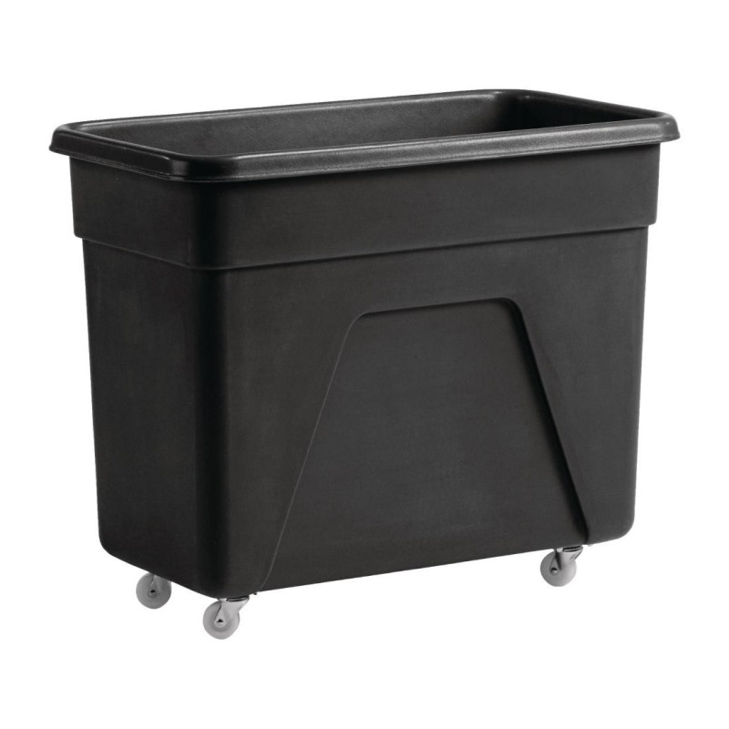 Chariot moyen en polyéthylène noir DN598 Sans Marque