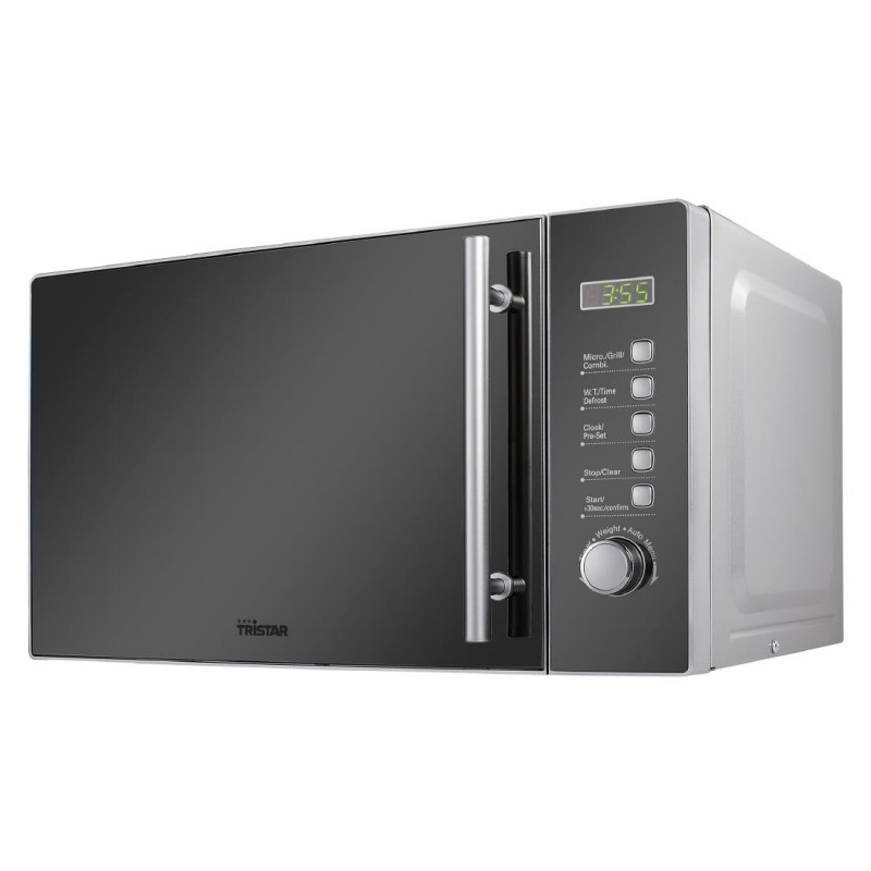 Four à micro-ondes avec gril et 8 programmes de cuisson Tristar 20L DN629 Tristar Four à micro-ondes avec gril et 8 programmes de cuisson Tristar 20L DN629 Tristar