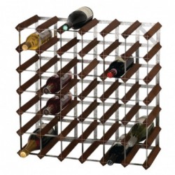 Casier à vin 42 bouteilles bois foncé DN634 Traditional Wine Racks