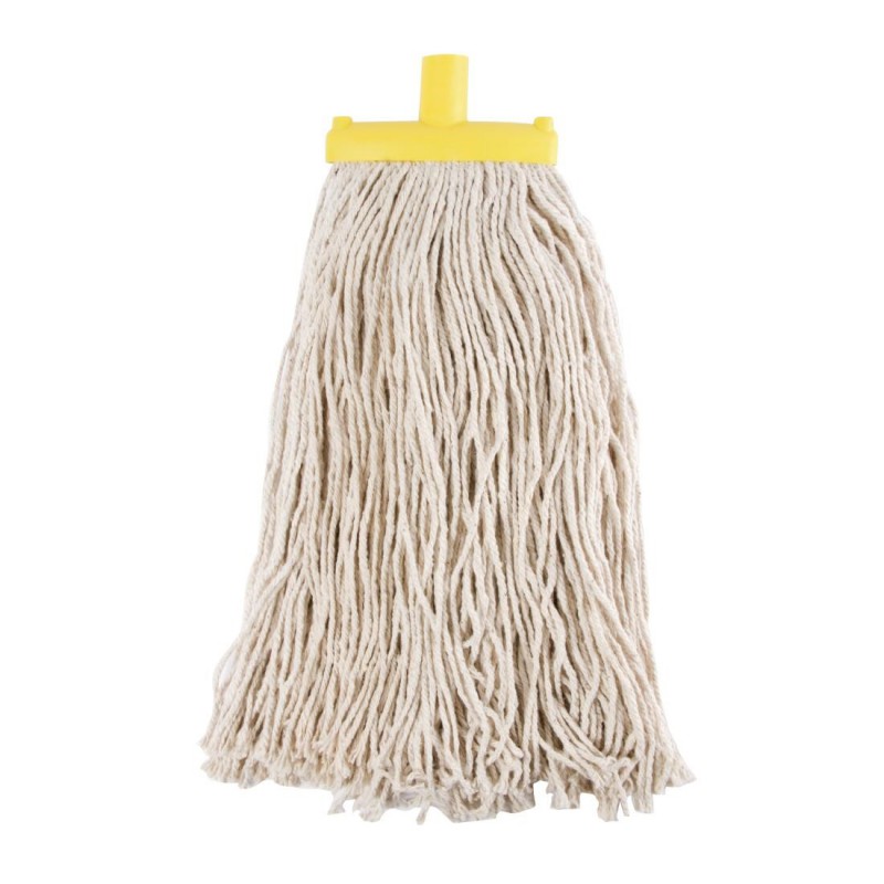 Tête de balai à franges Jantex Prairie Kentucky support jaune DN828 Jantex