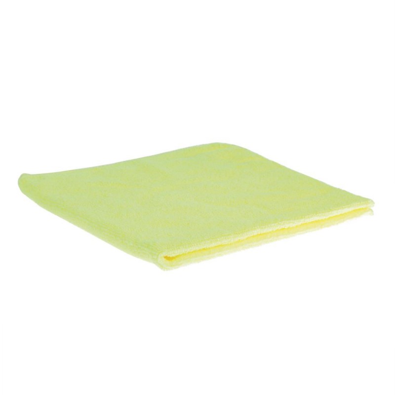 Chiffons microfibres Jantex jaunes (Lot de 5) DN841 Jantex
