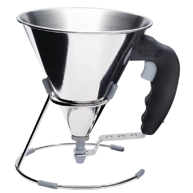 Mini-entonnoir à piston automatique De Buyer 800ml DN905 De Buyer Mini-entonnoir à piston automatique De Buyer 800ml DN905 De Buyer