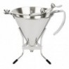Entonnoir inox à piston automatique De Buyer 1