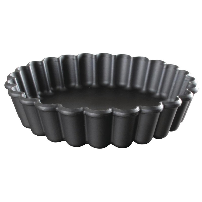 Moules à tartelette ronds cannelés Exoglass Matfer Bourgeat 90mm (lot de 12) DN954 Matfer Bourgeat Moules à tartelette ronds cannelés Exoglass Matfer Bourgeat 90mm (lot de 12) DN954 Matfer Bourgeat