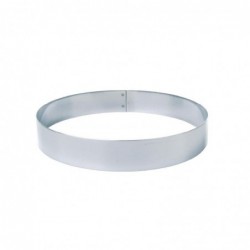 Cercle à mousse inox 240mm Matfer Bourgeat DN959 Matfer Bourgeat