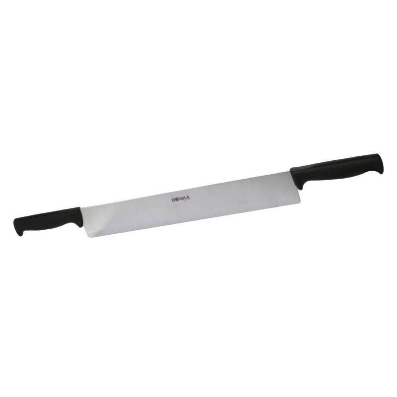 Couteau droit à deux poignées noir Boska 360mm DP052 Boska Couteau droit à deux poignées noir Boska 360mm DP052 Boska