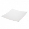 Assiette carrée incurvée Olympia Kristallon mélamine blanche 300mm DP140 Olympia