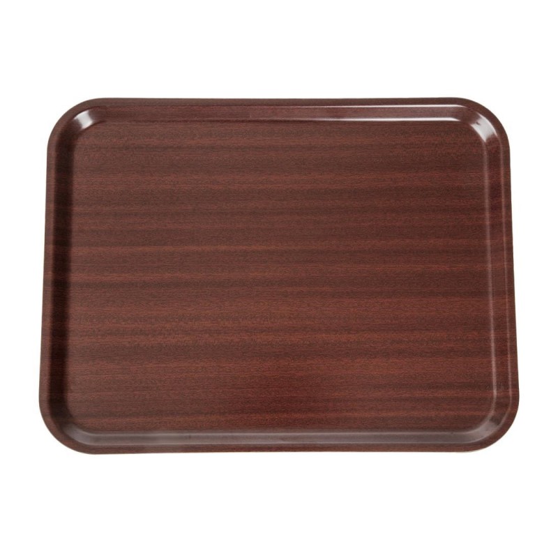 Plateau stratifié lisse Capri Cambro acajou 430mm DP210 Cambro Plateau stratifié lisse Capri Cambro acajou 430mm DP210 Cambro
