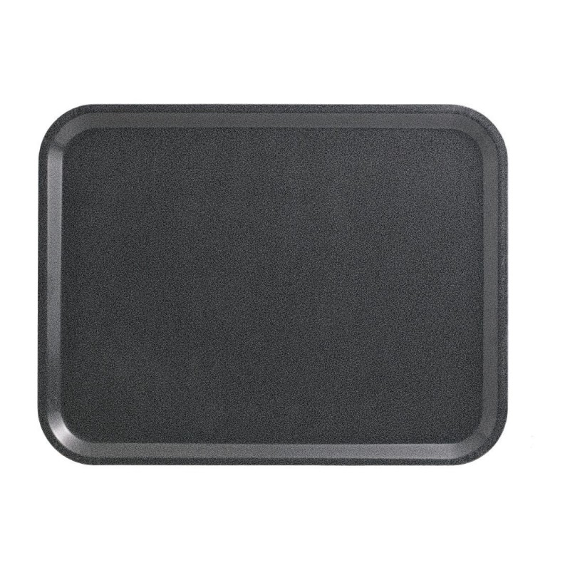 Plateau stratifié lisse Capri Cambro anthracite 430mm DP211 Cambro Plateau stratifié lisse Capri Cambro anthracite 430mm DP211 Cambro