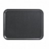 Plateau stratifié lisse Capri Cambro anthracite 430mm DP211 Cambro