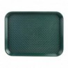 Plateau fast food en plastique Olympia Kristallon vert DP214 Olympia