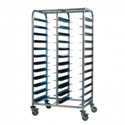 Chariot de débarrassage inox EAIS 24 niveaux DP293 EAIS