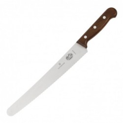 Couteau à génoise denté avec manche en bois Victorinox 25