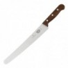 Couteau à génoise denté avec manche en bois Victorinox 25