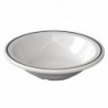 Bols en mélamine filet noir Olympia Kristallon 150mm (lot de 12) DP985 Olympia