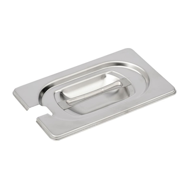 Couvercle inox avec encoche GN 1/9 Gastro M DR492 Gastro M Couvercle inox avec encoche GN 1/9 Gastro M DR492 Gastro M