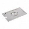 Couvercle inox avec encoche GN 1/4 Gastro M  DR494 Gastro M