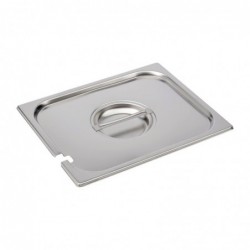Couvercle inox avec encoche GN 1/2 Gastro M  DR496 Gastro M