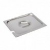 Couvercle inox avec encoche GN 1/2 Gastro M  DR496 Gastro M