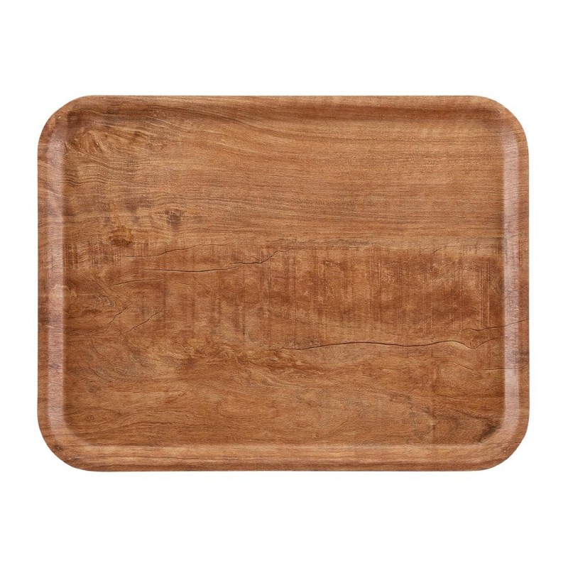 Plateau stratifié surface grainée Madeira Cambro olivier marron 46 cm DR589 Cambro Plateau stratifié surface grainée Madeira Cambro olivier marron 46 cm DR589 Cambro