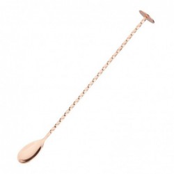 Cuillère à cocktail torsadée en cuivre Olympia DR615 Olympia