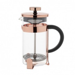 Cafetière à piston contemporaine inox Olympia cuivre 3 tasses DR745 Olympia