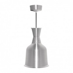 Lampe chauffante Buffalo finition métal brossé DR756 Buffalo