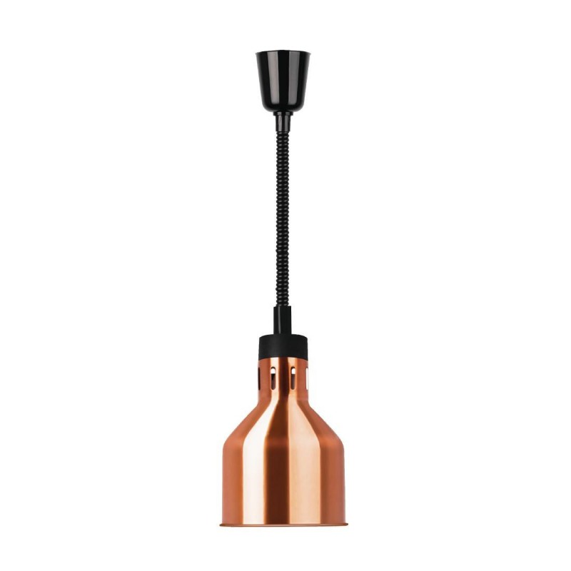 Lampe chauffante rétractable Buffalo finition cuivre DR757 Buffalo Lampe chauffante rétractable Buffalo finition cuivre DR757 Buffalo