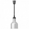 Lampe chauffante rétractable Buffalo finition métal brossé DR758 Buffalo