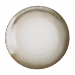 Assiettes plates sable Birch Olympia 20