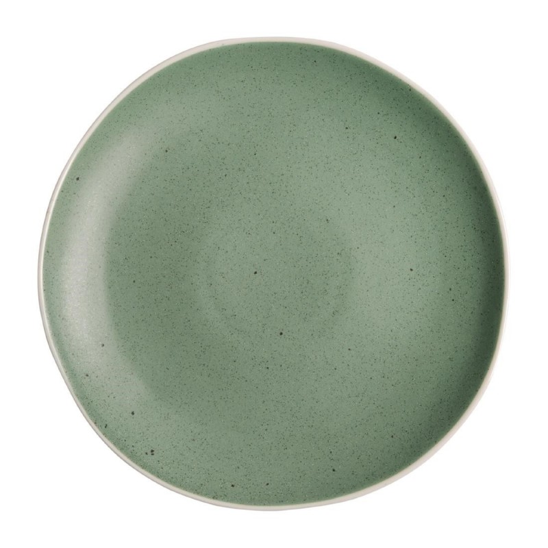 Assiettes plates vertes Chia Olympia 27 cm (x6) DR800 Olympia Assiettes plates vertes Chia Olympia 27 cm (x6) DR800 Olympia