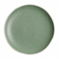 Assiettes plates verte Chia Olympia 20