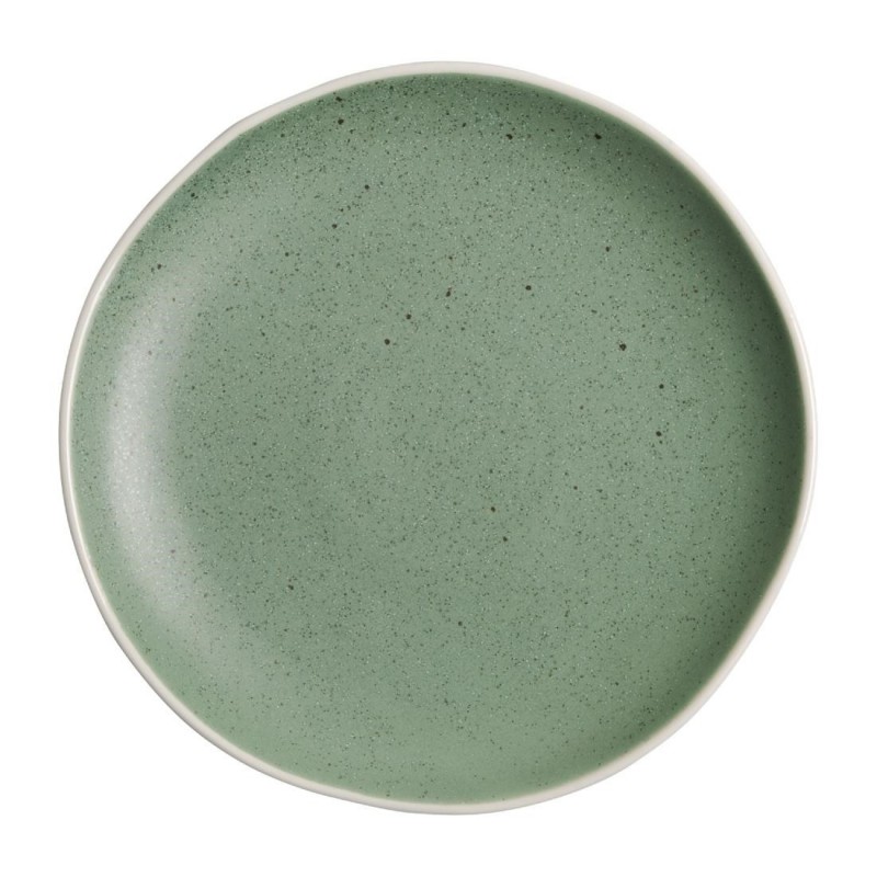 Assiettes plates verte Chia Olympia 20 Assiettes plates verte Chia Olympia 20